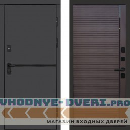 Входная дверь Тренд Графит Porte Шоколад